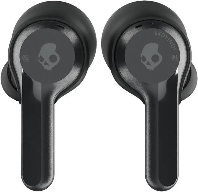 Alt view image 3 of 18 - Skullcandy Indy True Wireless Black Bluetooth Headphones
