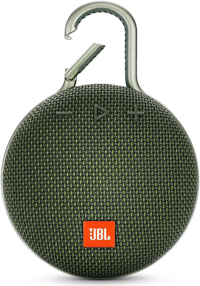 Main image of JBL Clip 3 Portable Bluetooth Waterproof Speaker (Green)