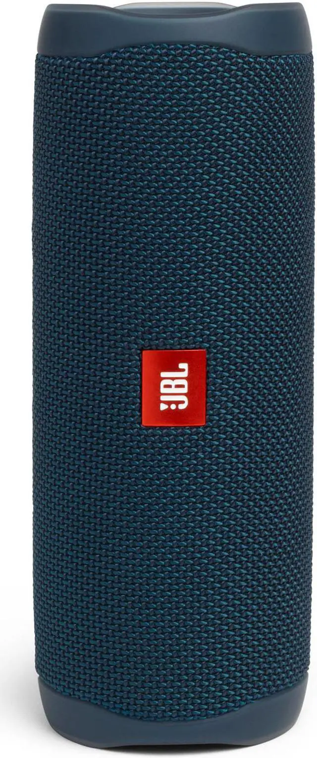 Alt view image 2 of 4 - JBL Flip 5 Blue Portable Bluetooth Speaker w/divvi! Hardshell Case
