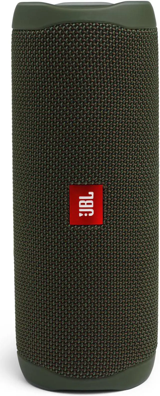 Alt view image 2 of 4 - JBL Flip 5 Green Portable Bluetooth Speaker w/divvi! Hardshell Case
