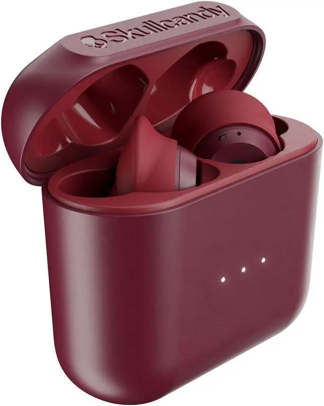 Alt view image 2 of 6 - Skullcandy Indy True Wireless Moab/Red/Black Bluetooth Headphones