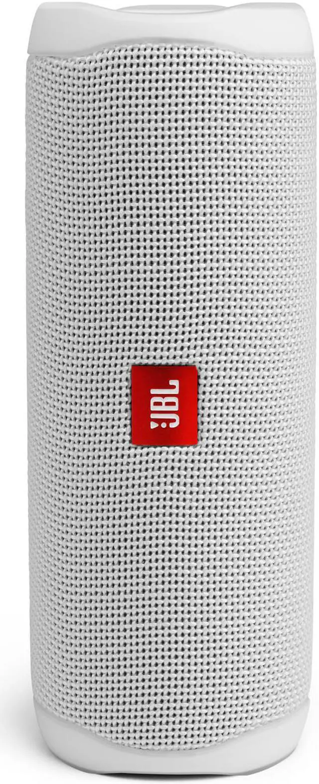 Alt view image 2 of 6 - JBL Flip 5 White Portable Bluetooth Speaker w/divvi! Hardshell Case