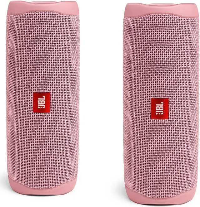 Main image of JBL Flip 5 Portable Waterproof Bluetooth Speakers - Pair (Pink)