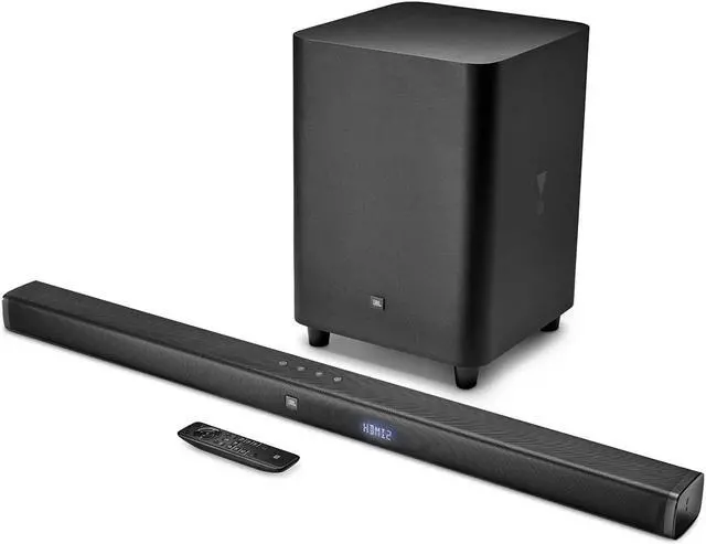 Alt view image 5 of 20 - JBL 3.1-Channel 4K Ultra HD Soundbar with Wireless Subwoofer