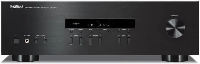 Alt view image 2 of 5 - Yamaha R-S201 Natural Sound Stereo Receiver (Black)