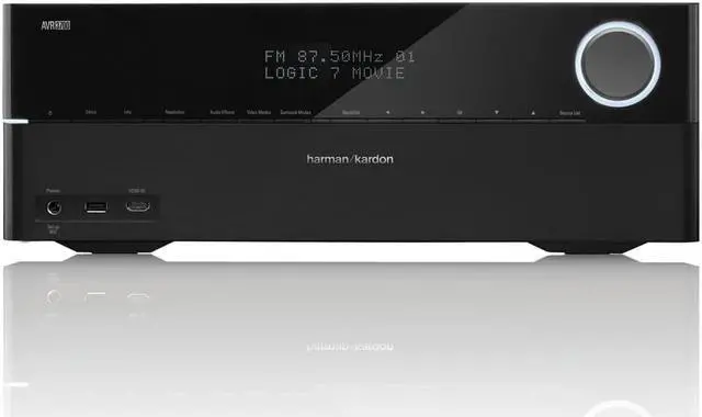 Alt view image 3 of 12 - Harman Kardon AVR 3700 7.2 Channel AV Home Theater Receiver
