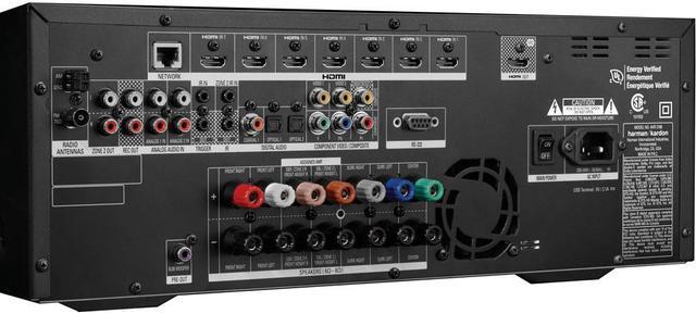 Alt view image 5 of 12 - Harman Kardon AVR 2700 7.1 Channel Home Theater Receiver with Apple AirPlay