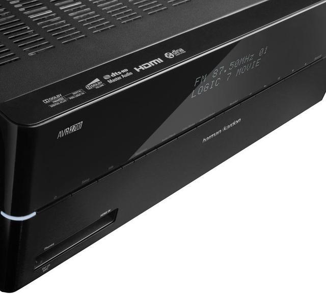 Alt view image 4 of 12 - Harman Kardon AVR 2700 7.1 Channel Home Theater Receiver with Apple AirPlay