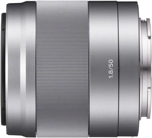 Alt view image 2 of 20 - SONY SEL50F18 Compact ILC Lenses 50mm f/1.8 Lens Silver