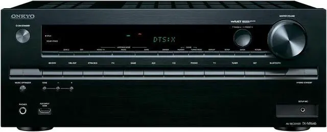 Alt view image 4 of 12 - Onkyo TX-NR646 7.2 Network Ch A/V Receiver with Wi-Fi & Bluetooth