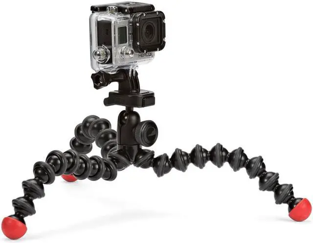 Alt view image 10 of 20 - Joby GorillaPod Action Tripod with Mount for GoPro, Contour, Sony Action Cam