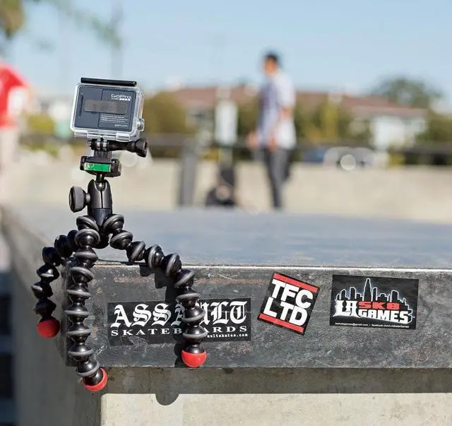 Alt view image 11 of 20 - Joby GorillaPod Action Tripod with Mount for GoPro, Contour, Sony Action Cam