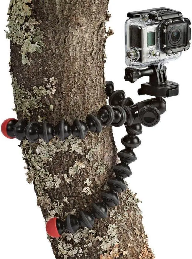 Alt view image 9 of 20 - Joby GorillaPod Action Tripod with Mount for GoPro, Contour, Sony Action Cam