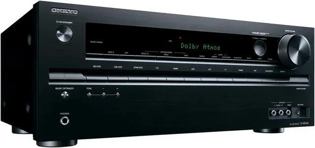 Alt view image 7 of 12 - Onkyo TX-NR545 7.2 Network Ch A/V Receiver with Wi-Fi & Bluetooth