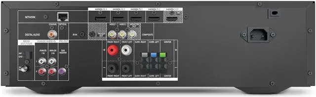 Alt view image 4 of 6 - Harman Kardon AVR-1510S 5.1-Channel Network AV Receiver