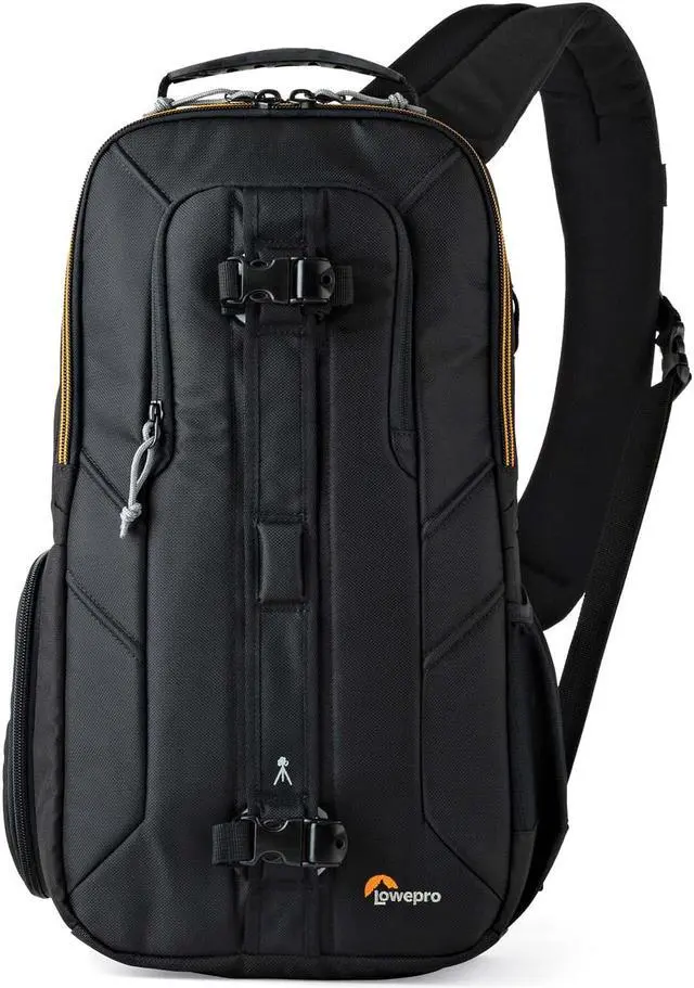 Alt view image 13 of 20 - Lowepro Slingshot Edge 250 AW DSLR Camera Sling Backpack Case (Black)