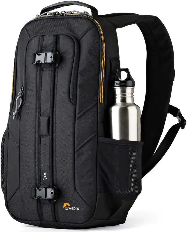 Alt view image 14 of 20 - Lowepro Slingshot Edge 250 AW DSLR Camera Sling Backpack Case (Black)