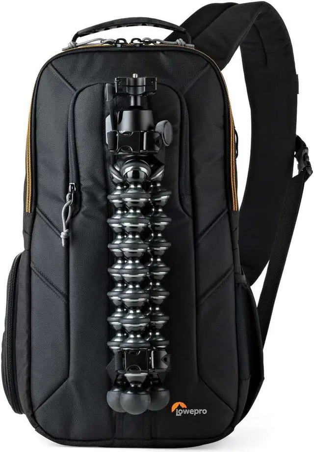 Alt view image 16 of 20 - Lowepro Slingshot Edge 250 AW DSLR Camera Sling Backpack Case (Black)