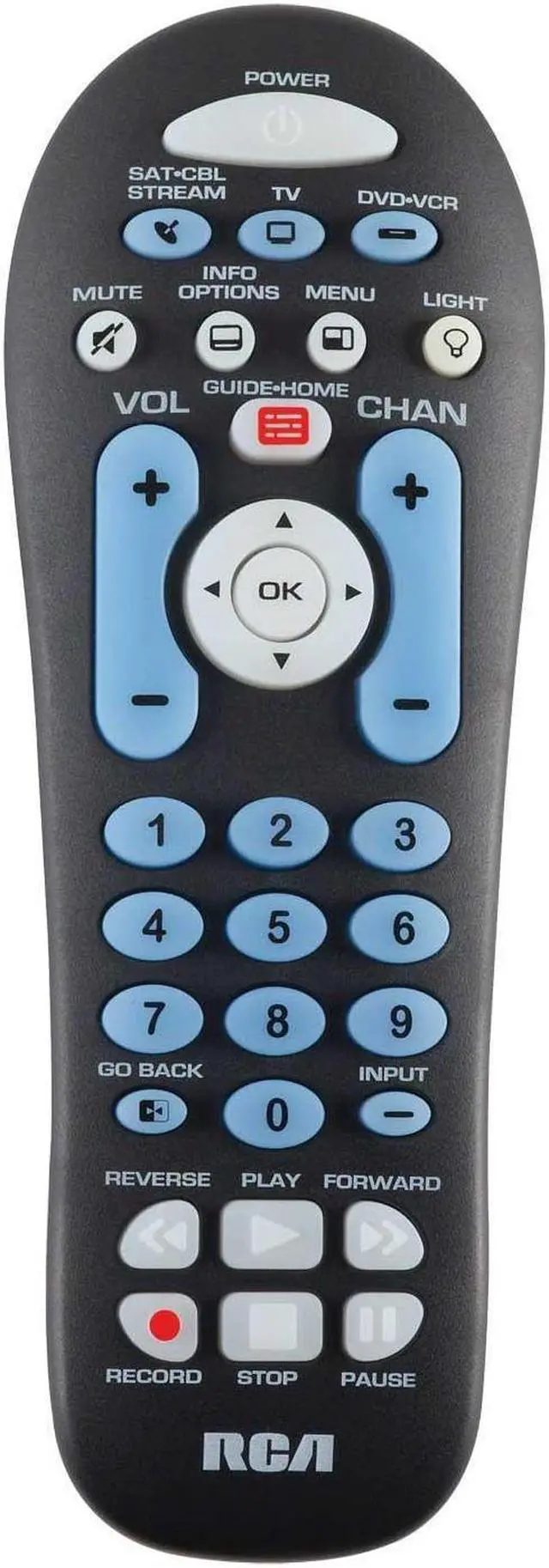Main image of RCA RCR313BR Universal 3 Device Remote Control
