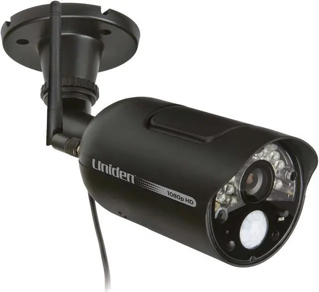 Alt view image 7 of 16 - Uniden Guardian UDR777HD Security Camera w/ HD Monitor