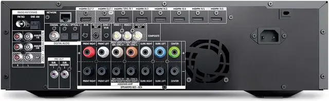 Alt view image 4 of 14 - Harman Kardon AVR-1710S 7.2-Channel Network A/V Receiver with Bluetooth Connectivity