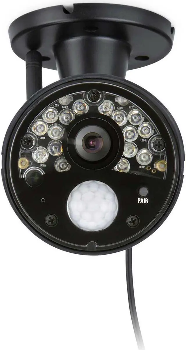 Alt view image 9 of 16 - Uniden Guardian UDR777HD Security Camera w/ HD Monitor