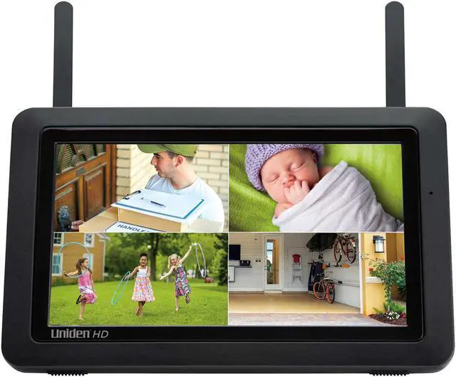 Alt view image 6 of 16 - Uniden Guardian UDR777HD Security Camera w/ HD Monitor