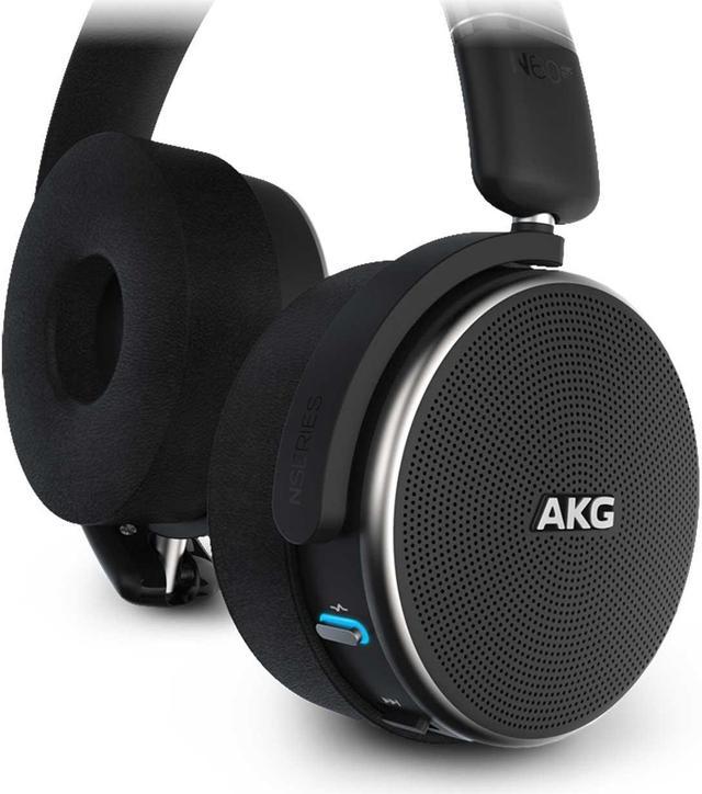 AKG N60NC On-Ear Noise-Cancelling Bluetooth Headphones with Built 