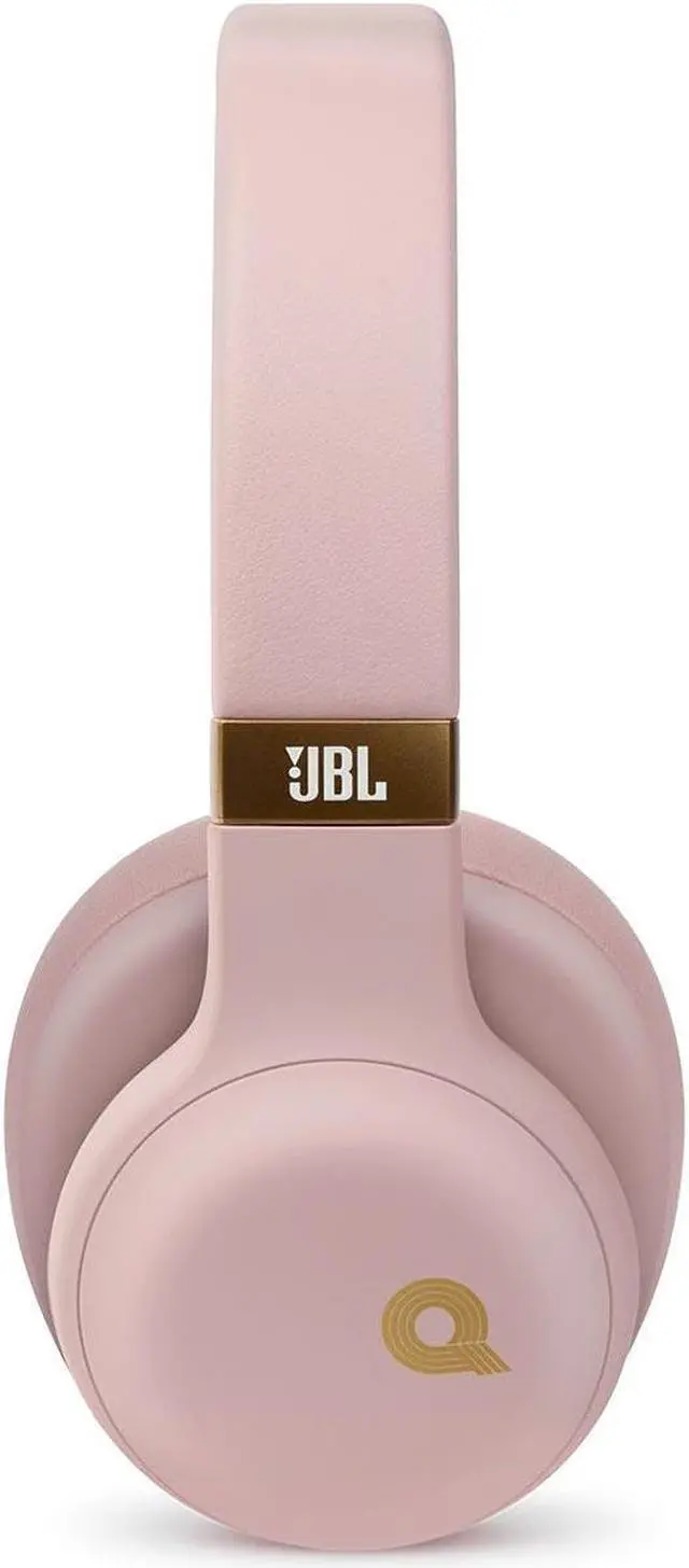 Alt view image 9 of 11 - JBL E55BT Quincy Edition Wireless Over-Ear Headphones -Pink