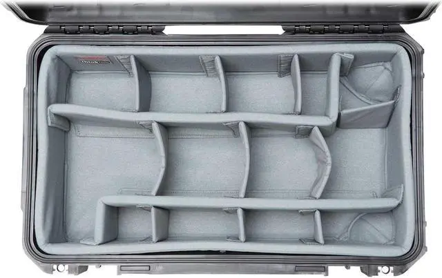 Alt view image 7 of 20 - SKB Cases iSeries 2011-7 Case with Photo Dividers and Lid Organizer (Black)