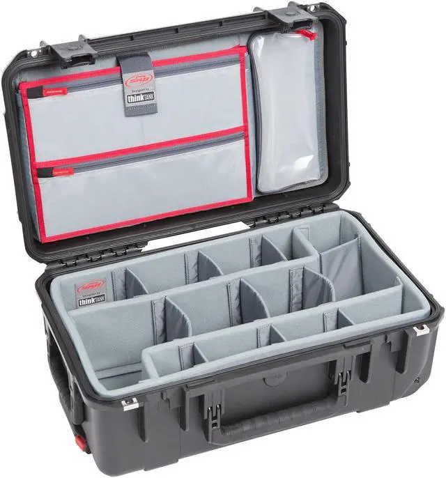 Alt view image 5 of 20 - SKB Cases iSeries 2011-7 Case with Photo Dividers and Lid Organizer (Black)