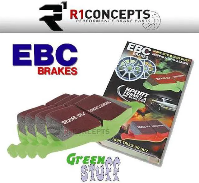 Alt view image 5 of 6 - EBC Brakes DP21630 EBC Greenstuff 2000 Series Sport Brake Pads