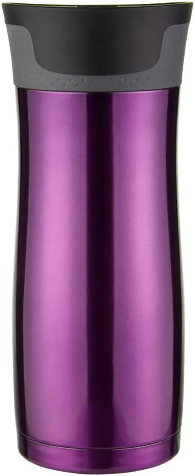Alt view image 4 of 9 - Contigo 16 oz West Loop 2.0 Stainless Steel Travel Mug - Radiant Orchid