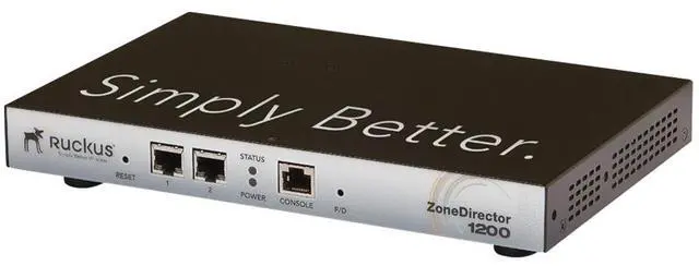 Main image of Ruckus Wireless ZoneDirector 1200, licensed for up to 5 ZoneFlex Access Points (901-1205-UN00)