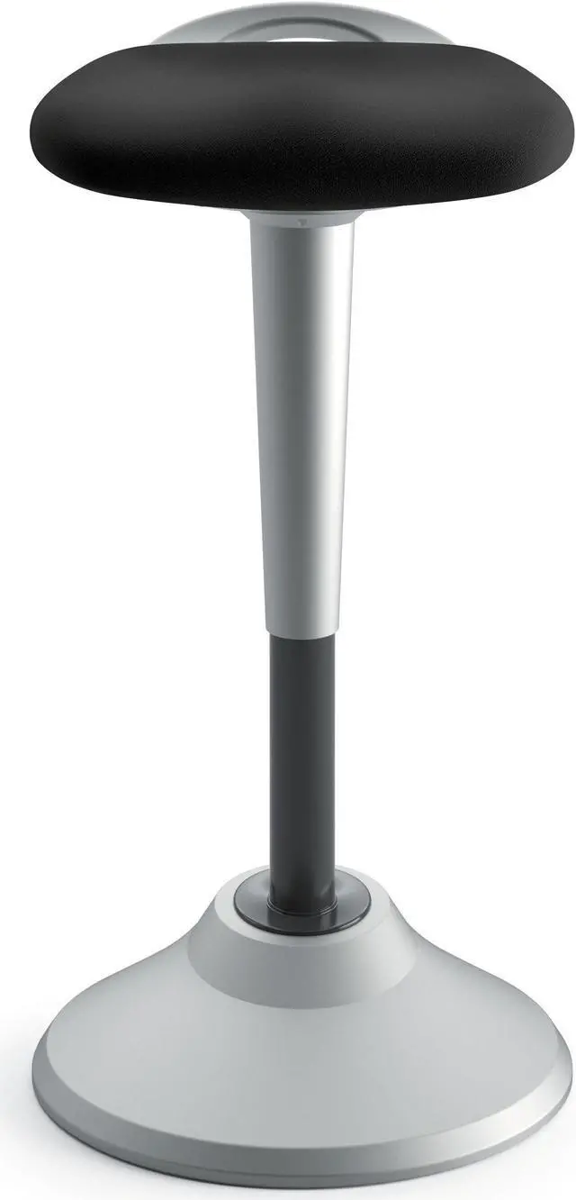 Alt view image 2 of 14 - HON Perch, Black Fabric - Black Seat - 15.8" Width x 16.5" Depth x 37.8" Height BSXVLPERCHAS10X