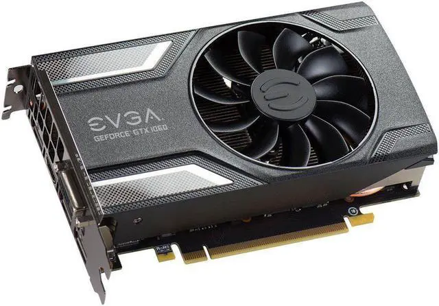 Alt view image 2 of 6 - EVGA GeForce GTX 1060 SC GAMING, ACX 2.0 (Single Fan), 6GB GDDR5, DX12 OSD Suppo