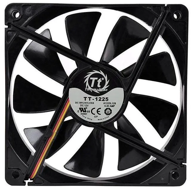 Main image of Thermaltake Pure Series Cooling Case Fan CL-F011-PL12BL-A Black
