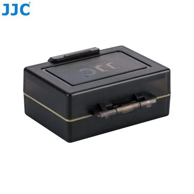Alt view image 6 of 6 - JJC Universal Water-Resistant Camera Battery Case with 2 SD Card Slots Storage for Canon LP-E8 LP-E17 Nikon Fujifilm NP-