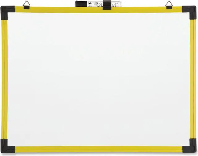 Alt view image 3 of 10 - QUARTET 724124 Dry Erase Board, Steel, 9 in, 12 in, Plastic Frame, White, Gloss