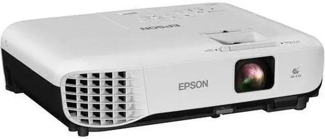 Alt view image 3 of 14 - Epson VS350 XGA 3LCD Portable Projector 3300 lumens, V11H839220