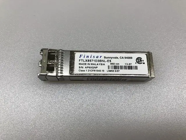 Alt view image 4 of 5 - Finisar FTLX8571D3BNL SFP+ Module