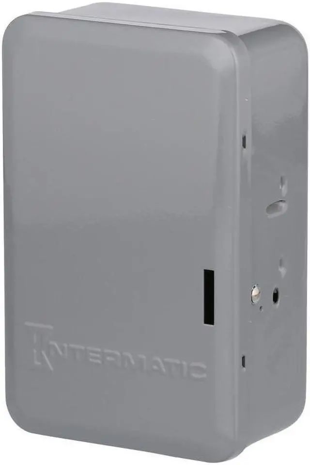 Alt view image 7 of 20 - Intermatic T103 120-Volt DPST 24 Hour Mechanical Time Switch