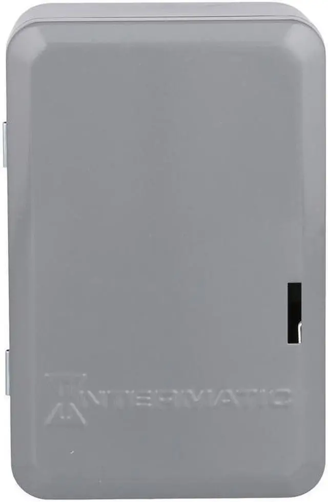 Alt view image 8 of 20 - Intermatic T103 120-Volt DPST 24 Hour Mechanical Time Switch