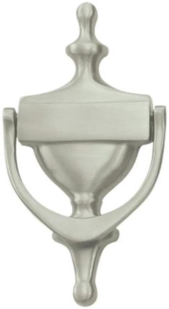 Main image of Victorian Solid Brass Door Knocker (Antique Nickel)