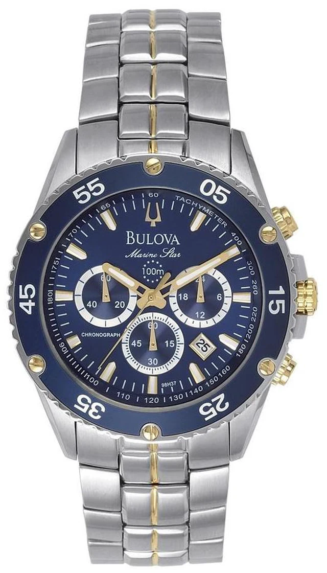 Alt view image 6 of 16 - Bulova Marine Star Mens Watch 98H37