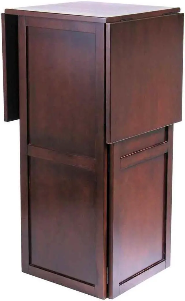 Main image of Walnut Newport Wine Bar Expandable Counter