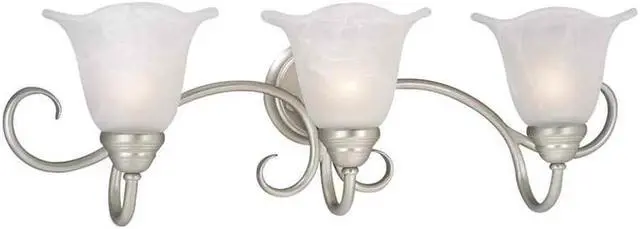 Main image of Vaxcel Bella 3L Vanity Light Brushed Nickel - BL-VLD003BN