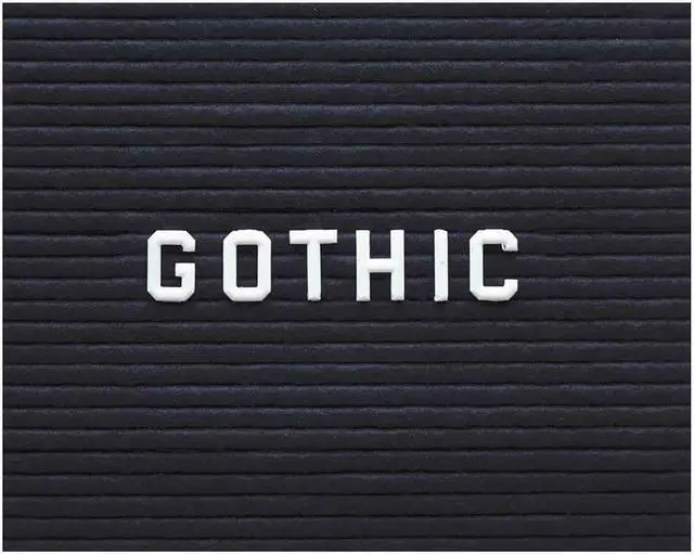 Main image of Ghent Lg34 Precision-Grooved Letterboard Letters