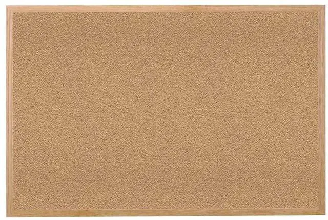 Alt view image 2 of 13 - Ghent Bulletin Board,Cork,Wood Frame,72x48  WK46