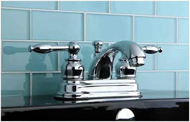 Alt view image 2 of 6 - Kingston Brass KB2601KL Two Handle 4 in. Centerset Lavatory Faucet with Retail Pop-up